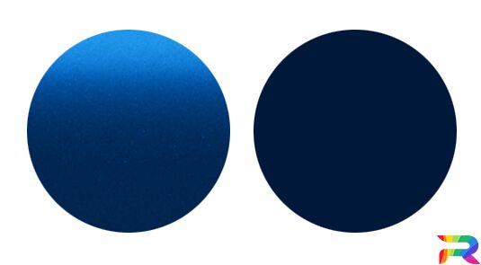 Краска Ford цвет 6BDU, PN3LU - Kinetic Blue (Базовая)