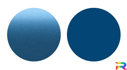 Краска для автомобилей Chery цвет VD -  Bingxue blue (Базовая)
