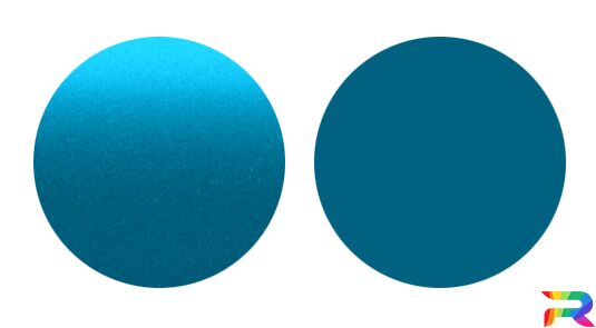 Краска Citroen цвет KMN - Bleu Linarite (Базовая)