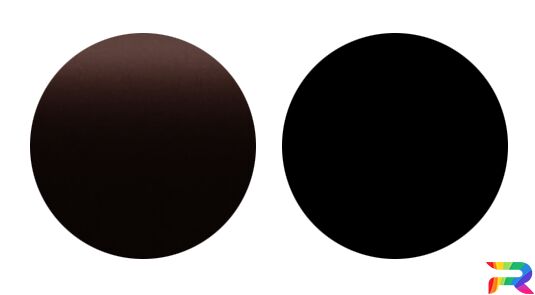 Краска для автомобилей Nissan цвет CV6 -  Dark Brown (Базовая)