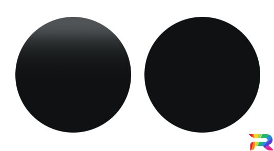 Краска для автомобилей Renault цвет 612 -  Gris Moyen (Акриловая)