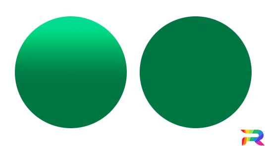 Краска Toyota цвет 6T0 - Green (Базовая)