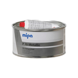 Mipa Шпатлевка с алюминиевым наполнителем P70 Metallic 2 кг с отвердителем.-02