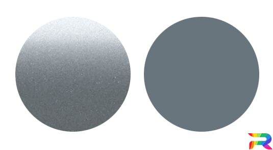 Краска ВАЗ (Лада) цвет 640 - Серебристый / Silver (Базовая)