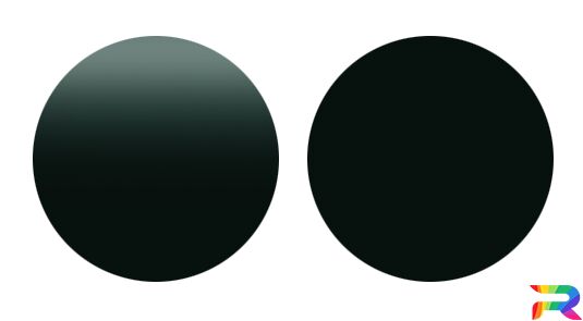 Краска для автомобилей Ford цвет PSTT1, ZBS -  Black Green (Акриловая)