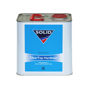 SOLID CLEARTOP (2500 мл) отвердитель д_2к лака-02