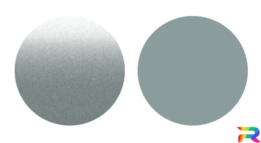 Краска Nissan цвет KY4 - Glacier Silver (Базовая)