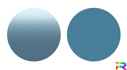 Краска Renault цвет RNM - Bleu Metal (Базовая)