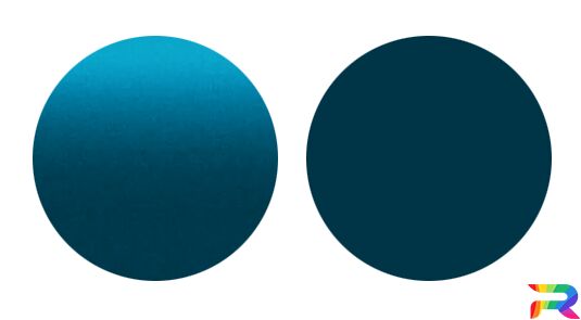 Краска Citroen цвет U3, KGW, M0U3 - Belle Ille (Базовая)
