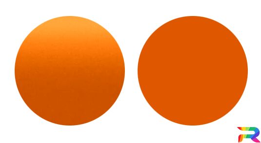 Краска Lotus цвет B25 - Chrome Orange (Базовая)