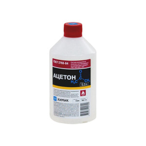 Ацетон _ХИМИК_ (0,5л._пл.бут.)-02