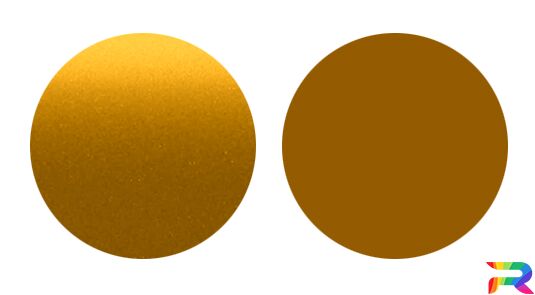 Краска Toyota цвет 5C0 - Copper Yellow (Базовая)