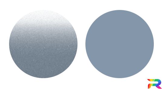 Краска Toyota цвет 1A0 - Bluish Silver (Базовая)