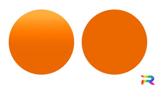 Краска Citroen цвет EHS - Orange (Акриловая)