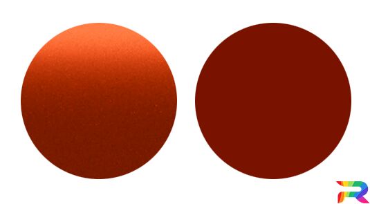Краска Toyota цвет 4X0 - Inferno Orange (Базовая)