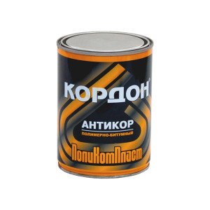 Антикор Кордон черный 1 кг.