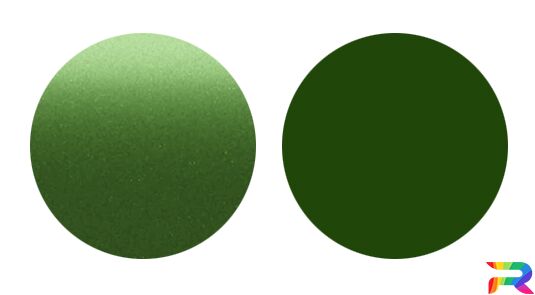 Краска Toyota цвет 6W0 - Green Metallic (Базовая)