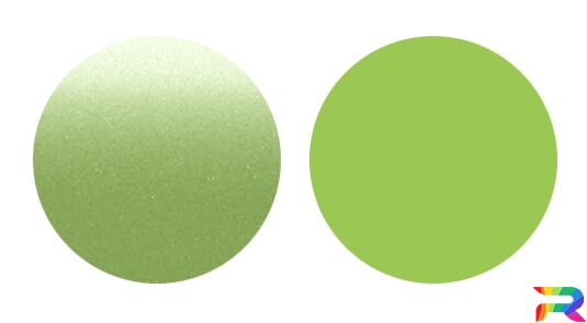 Краска Toyota цвет G51 - Lime Green (Базовая)