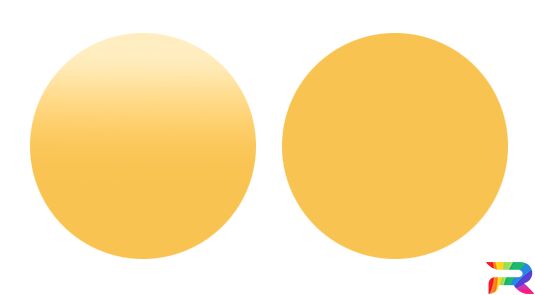Краска Nissan цвет E01-W2 - Yellow (Акриловая)