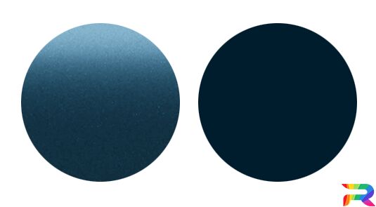 Краска Citroen цвет 433, KMMC, KMM - Bleu Storm (Базовая)