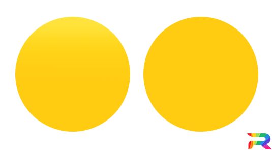 Краска для автомобилей Renault цвет 351 -  Jaune (Акриловая)