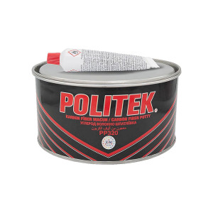 POLITEK Шпатлёвка карбоновая Carbon Fiber PP-320 (черная) 1,6 кг.-02