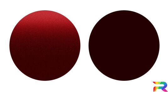Автоэмаль для автомобилей Nissan цвет NBY - Tricoat Red (Базовая) Краска для автомобилей Nissan цвет NBY - Tricoat Red (Базовая)