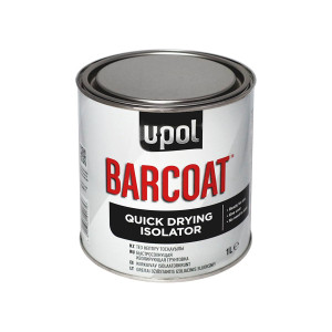 Грунт изолятор покрытий быстросохнующий автомобильный U-POL BARCOAT (BAR/1) желтый 1 л.