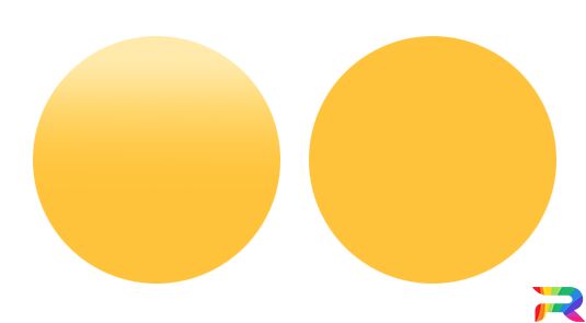 Автоэмаль Rover цвет FNH - Solar Yellow (Акриловая) Краска Rover цвет FNH - Solar Yellow (Акриловая)