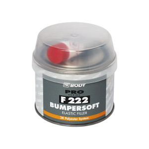 Body PRO Шпатлевка F222 BUMPERSOFT черная 0,25 кг.