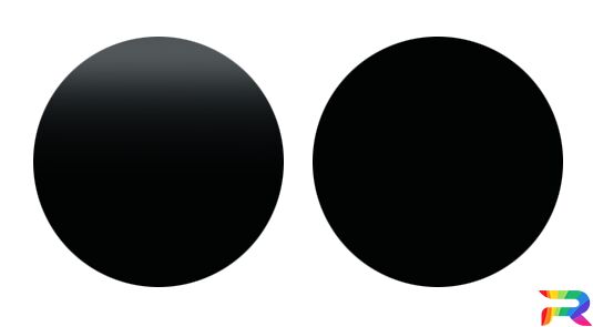 Краска ГАЗ (Волга) цвет O68 - Черный / Black (Акриловая)