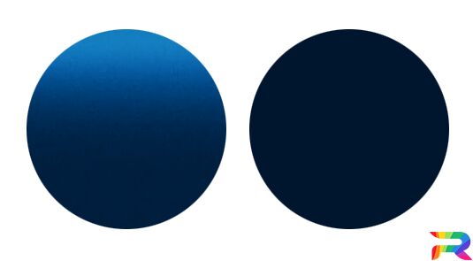 Краска Hyundai цвет P4U - Cobalt Eclipse (Базовая)
