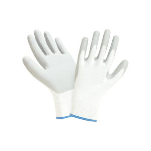 Перчатки синтет. прорезиненные (синие)-03