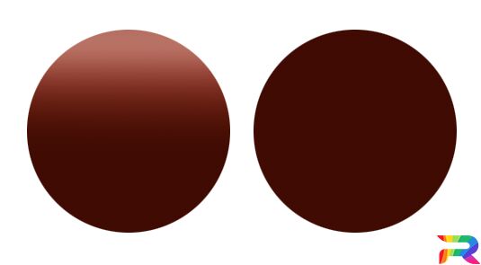 Краска DAF цвет CC443, G1266, 1858963 - Rotbraun (Акриловая)