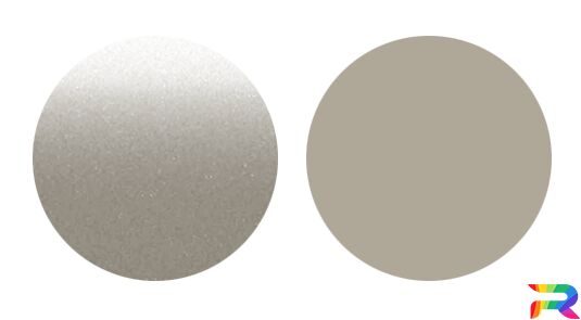 Краска Toyota цвет S20 - Warm Silver (Базовая)