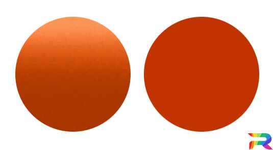 Краска для автомобилей Honda цвет YR612P, YR-612P -  Sunlight Orange (Базовая)