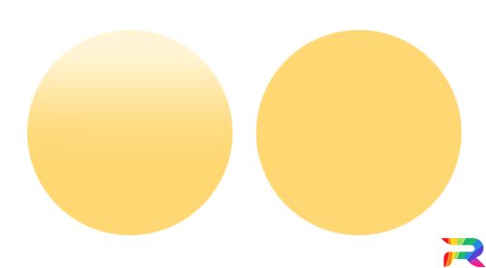 Краска для автомобилей Renault цвет 299 -  Amarillo Jamaica (Базовая)