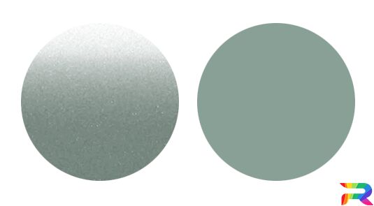 Краска Infiniti цвет DT1 - Greenish Silver (Базовая)