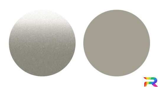Краска Mercury цвет FA9457M, AQCCWHA - Satin Nickel (Базовая)