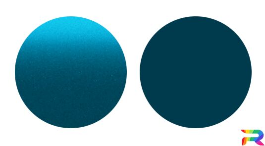 Краска Skoda цвет 3K, LW5M, L-W5M, W5M, 3K3K, LW5 - Costa Blau (Базовая)