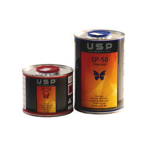 USP Прозрачный лак SP-50 HS 1л+0,5л.-03