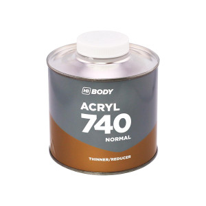 Body Растворитель акриловый 740 (нормальный) 0,5 л.