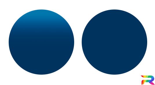 Краска для автомобилей Renault цвет 8420 -  Bleu Taxi (Акриловая)