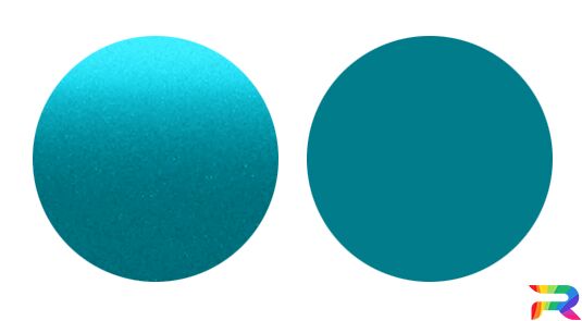 Краска для автомобилей Audi цвет LZ6D -  Turkisgruen (Базовая)