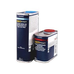Лак против царапин Dynacoat Clear 6000 HS Pro Antiscratch 1 л. с отвердителем Flexi Medium 0,5 л. 1