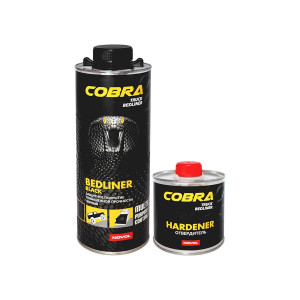 Защитное покрытие Novol Extreme Cobra Truck Bedliner черный 0,6 л. с отвердителем 0,2 л.1