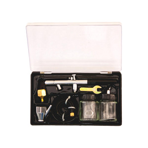 HUBERTH Набор для дизайна, аэрограф, сменные бачки-02