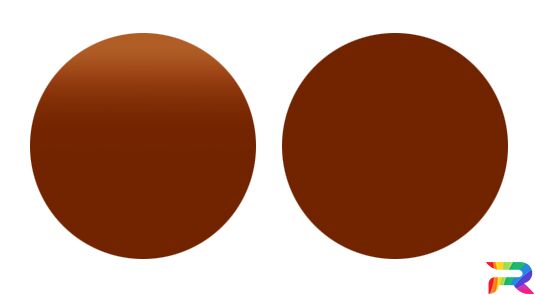 Краска для автомобилей Land Rover цвет 2368, EBD -  Madagascar Orange (Satin) (Базовая)