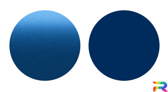 Краска Acura цвет B-97M - Voltage Blue (Базовая)