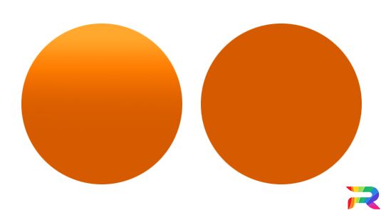 Краска Nissan цвет Z48, 031, Z48B - Orange (Акриловая)